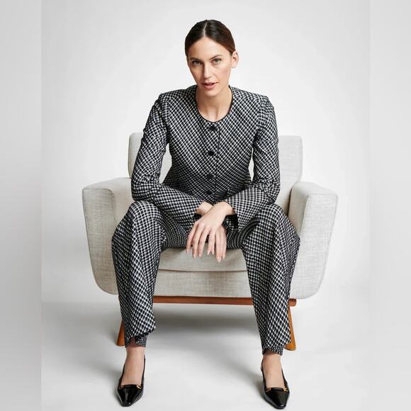 Spanx Ponte Lady Jacket Jacquard Size Small - Picture 2 of 7